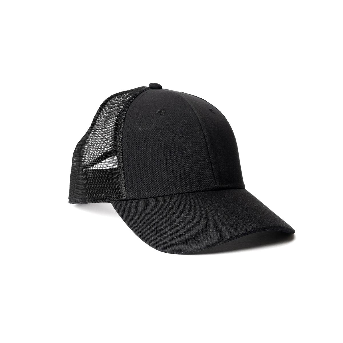recycled-poly-low-profile-trucker-hat-z8 Web_PDP-LowProfileTruckerHat_Studio_Front_Black.jpg